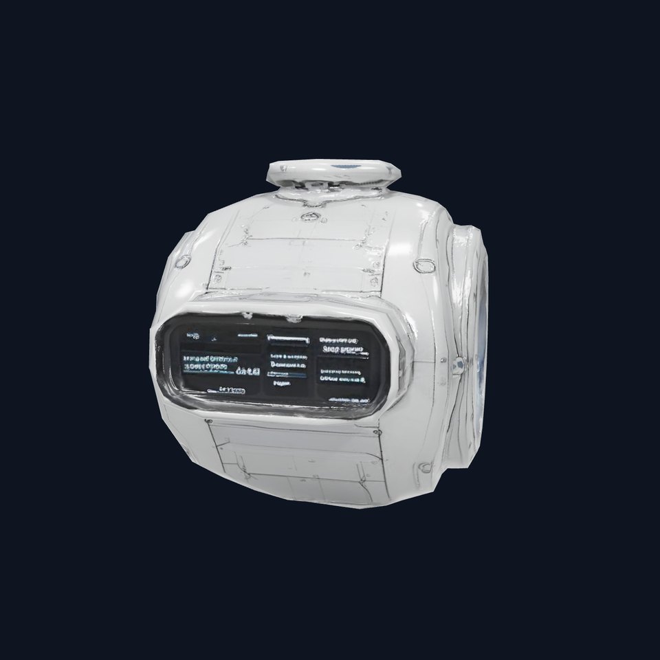 Futuristic Capsule Pod model pack